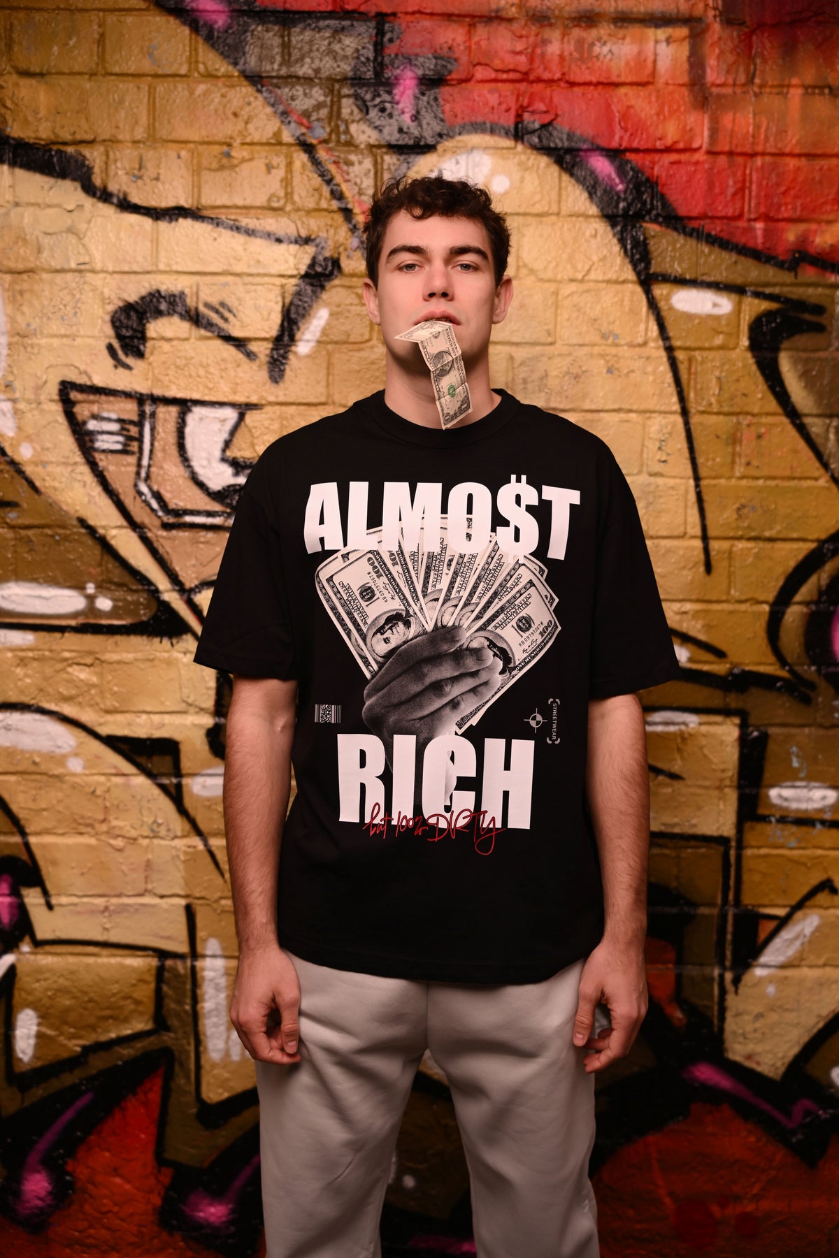 BIO BOXY TEE - ALMOST RICH