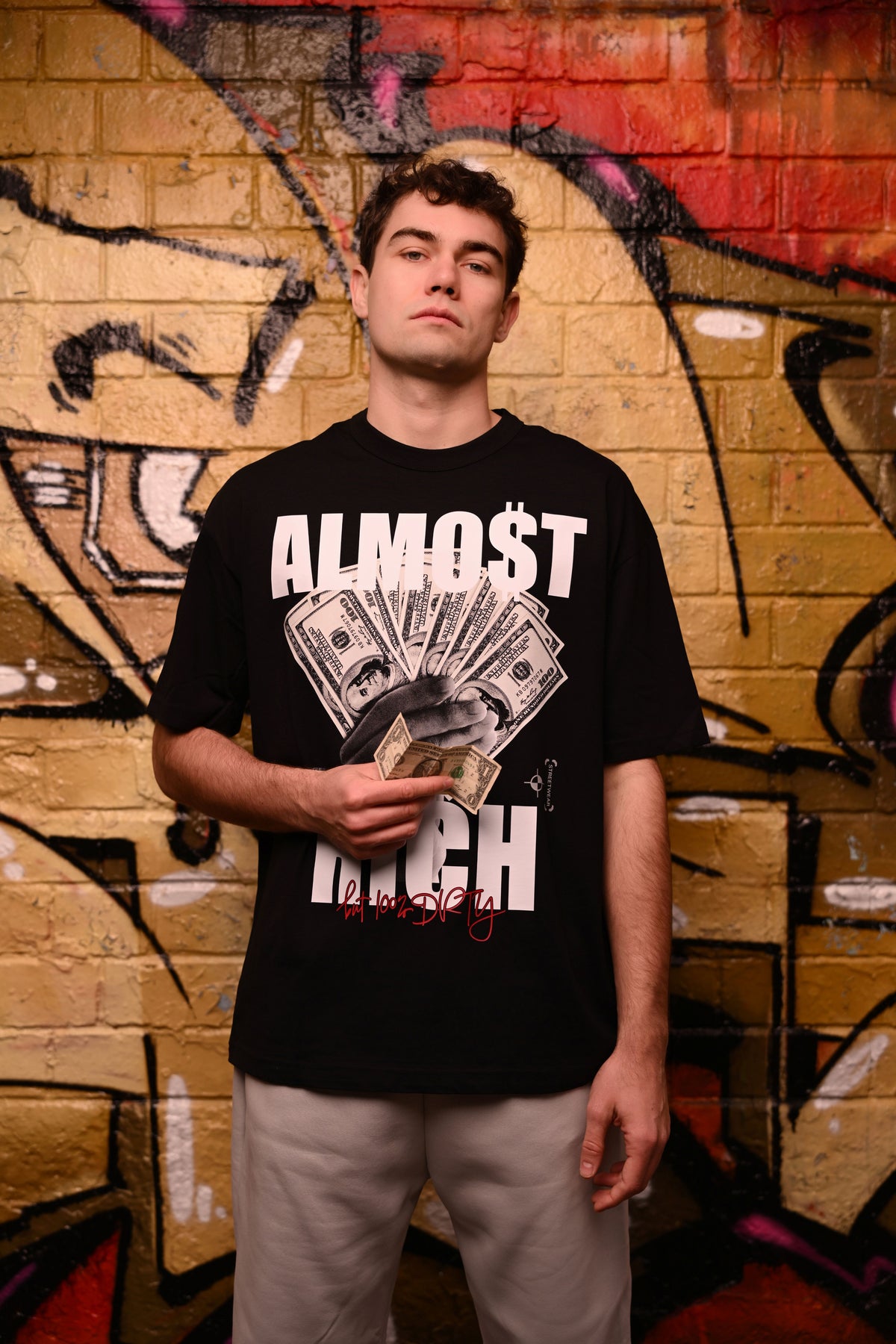 BIO BOXY TEE - ALMOST RICH