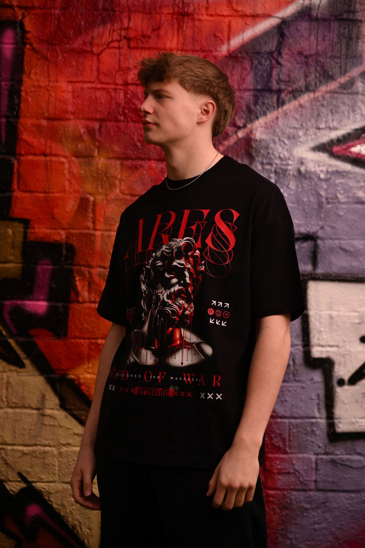 BIO BOXY TEE - ARES - GOD OF WAR
