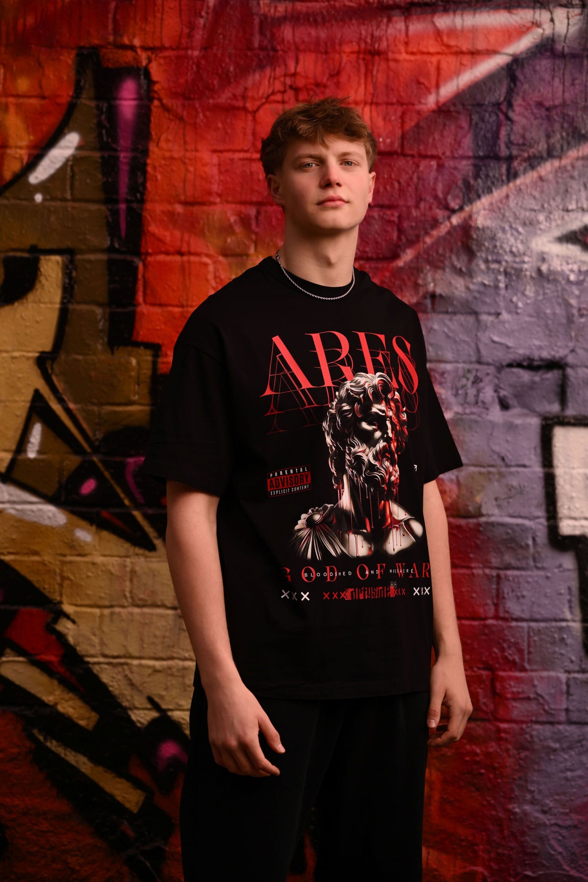 BIO BOXY TEE - ARES - GOD OF WAR