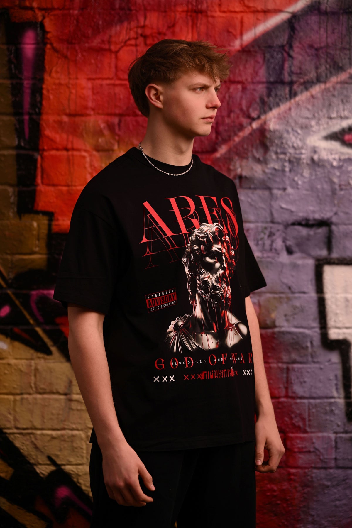 BIO BOXY TEE - ARES - GOD OF WAR
