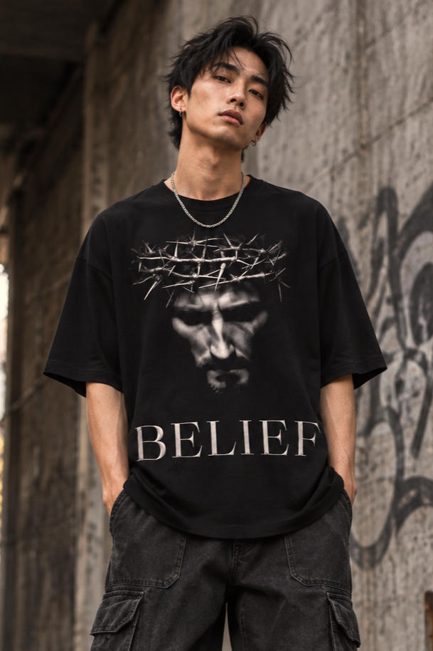 BIO BOXY TEE - BELIEF