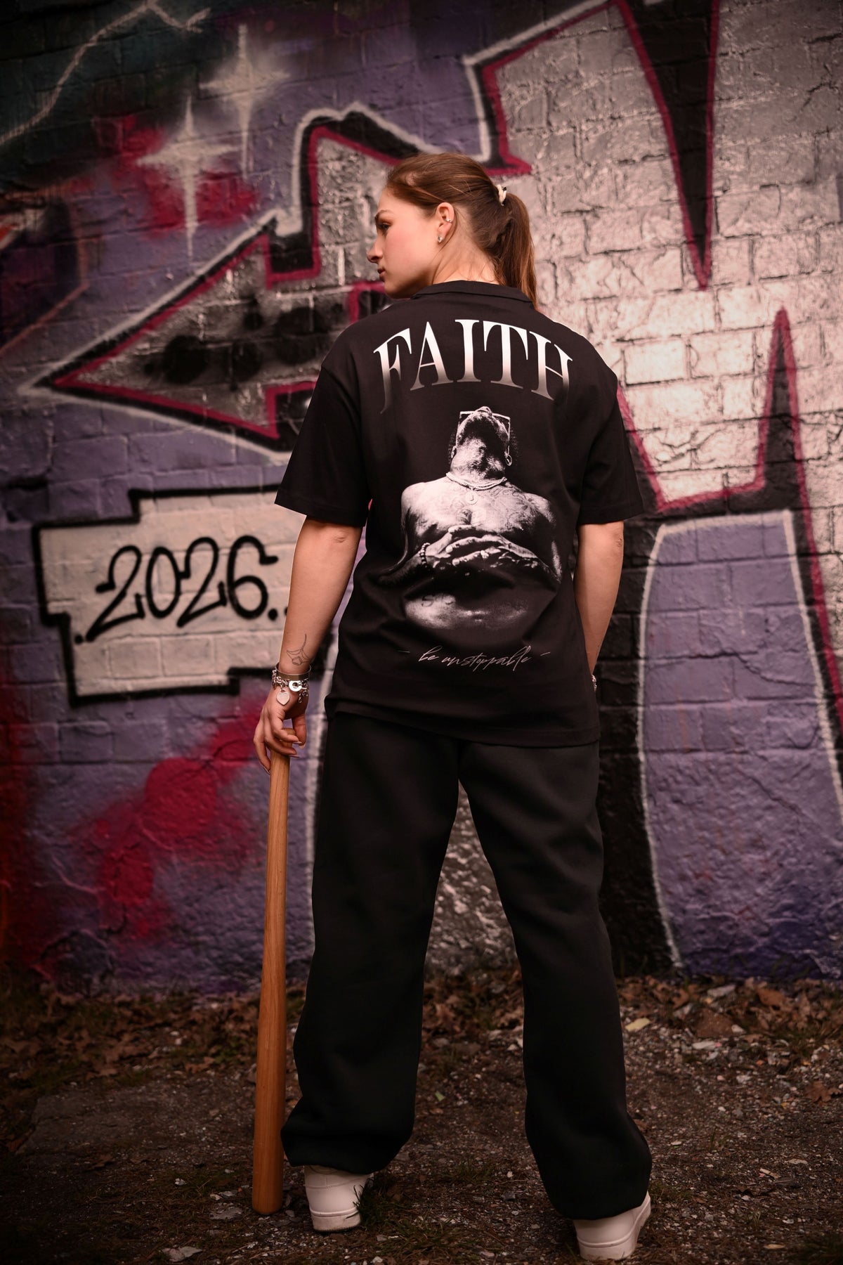 BIO BOXY TEE - FAITH