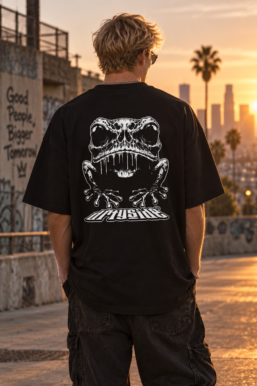 BIO BOXY TEE - FROG