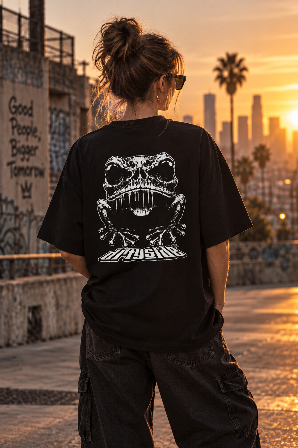 BIO BOXY TEE - FROG
