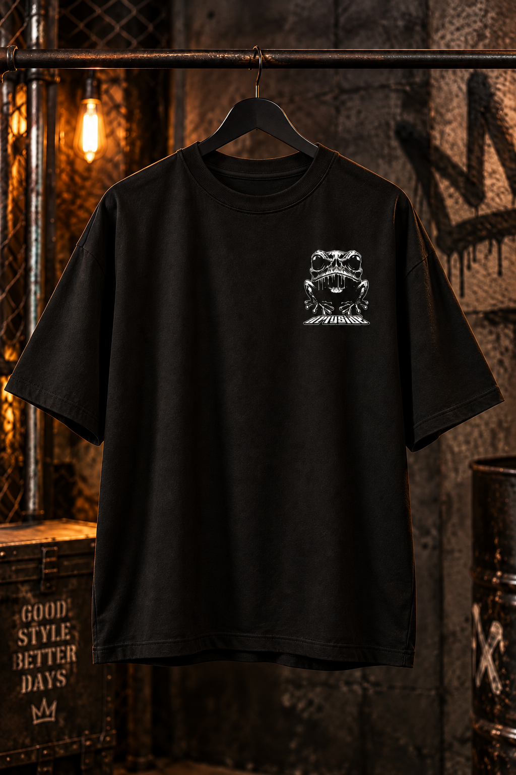 BIO BOXY TEE - FROG