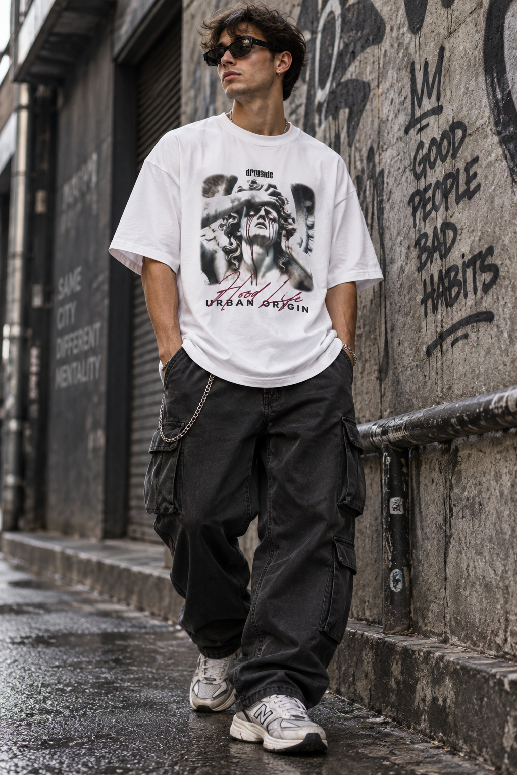 BIO BOXY TEE - HOOD LIFE