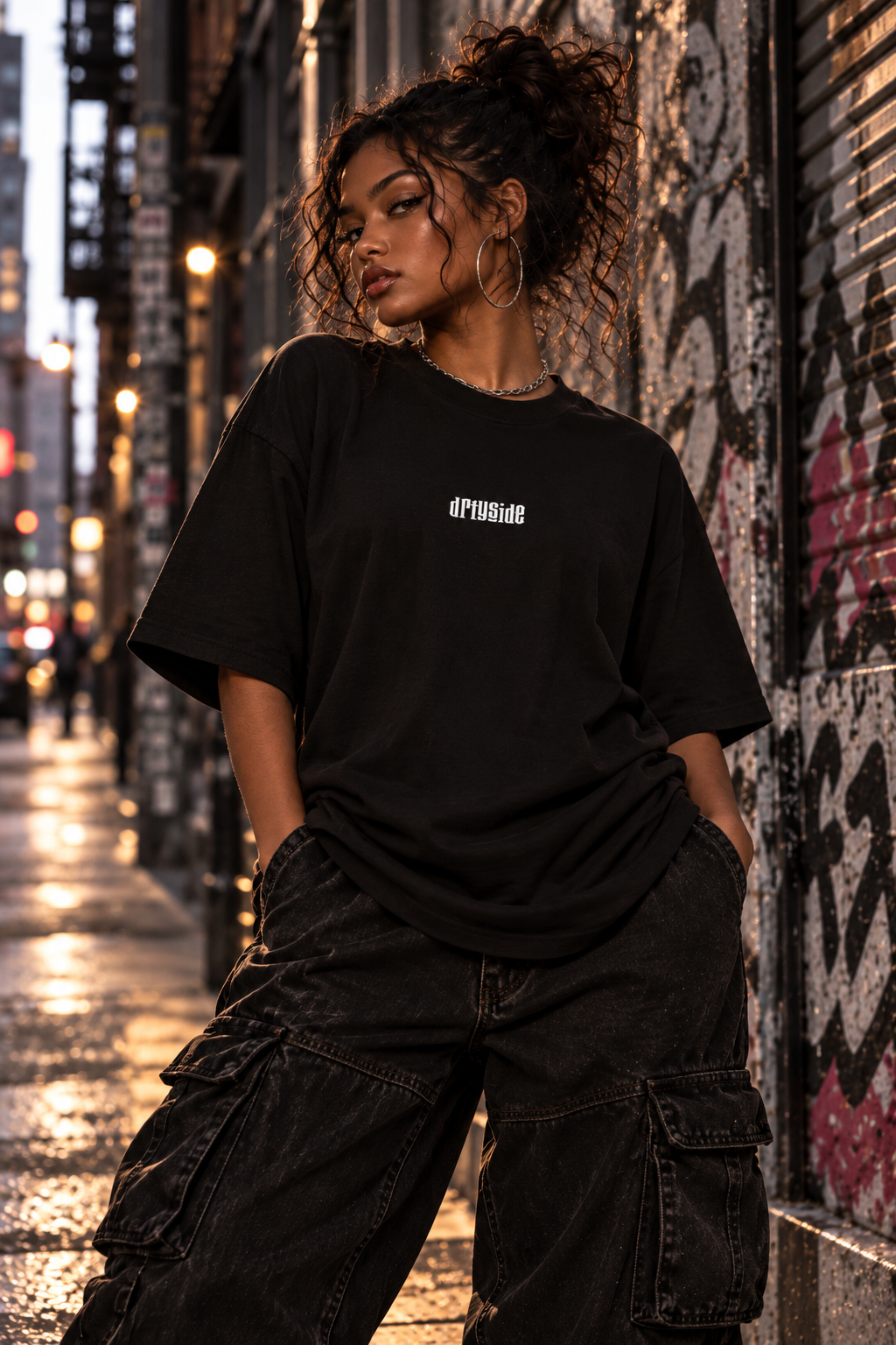 BOXY OVERSIZED TEE - LOVE DRTY DRUG