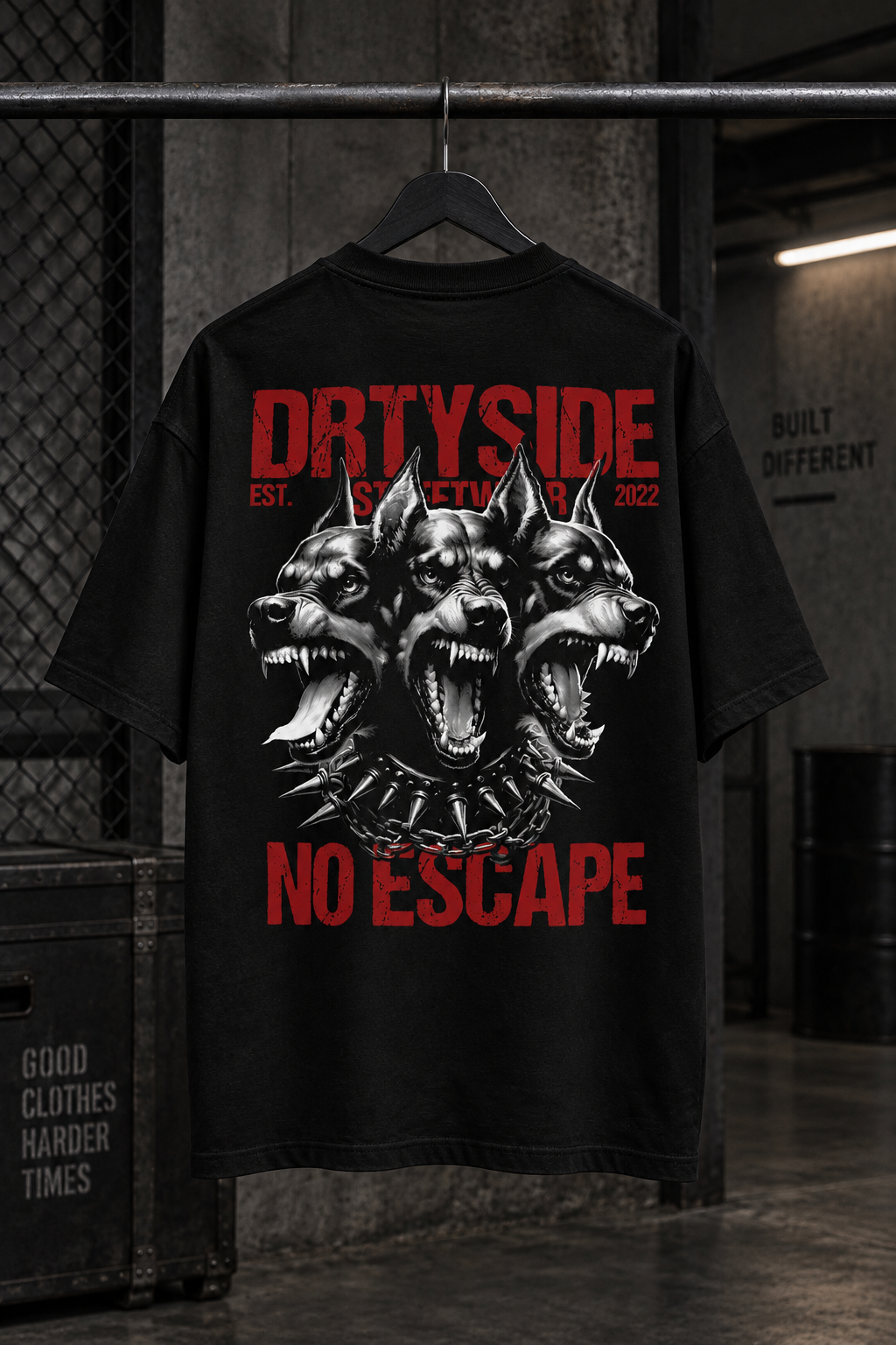 BIO BOXY TEE - NO ESCAPE