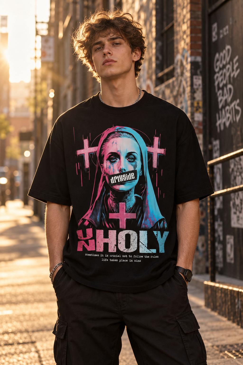 BIO BOXY TEE - UNHOLY