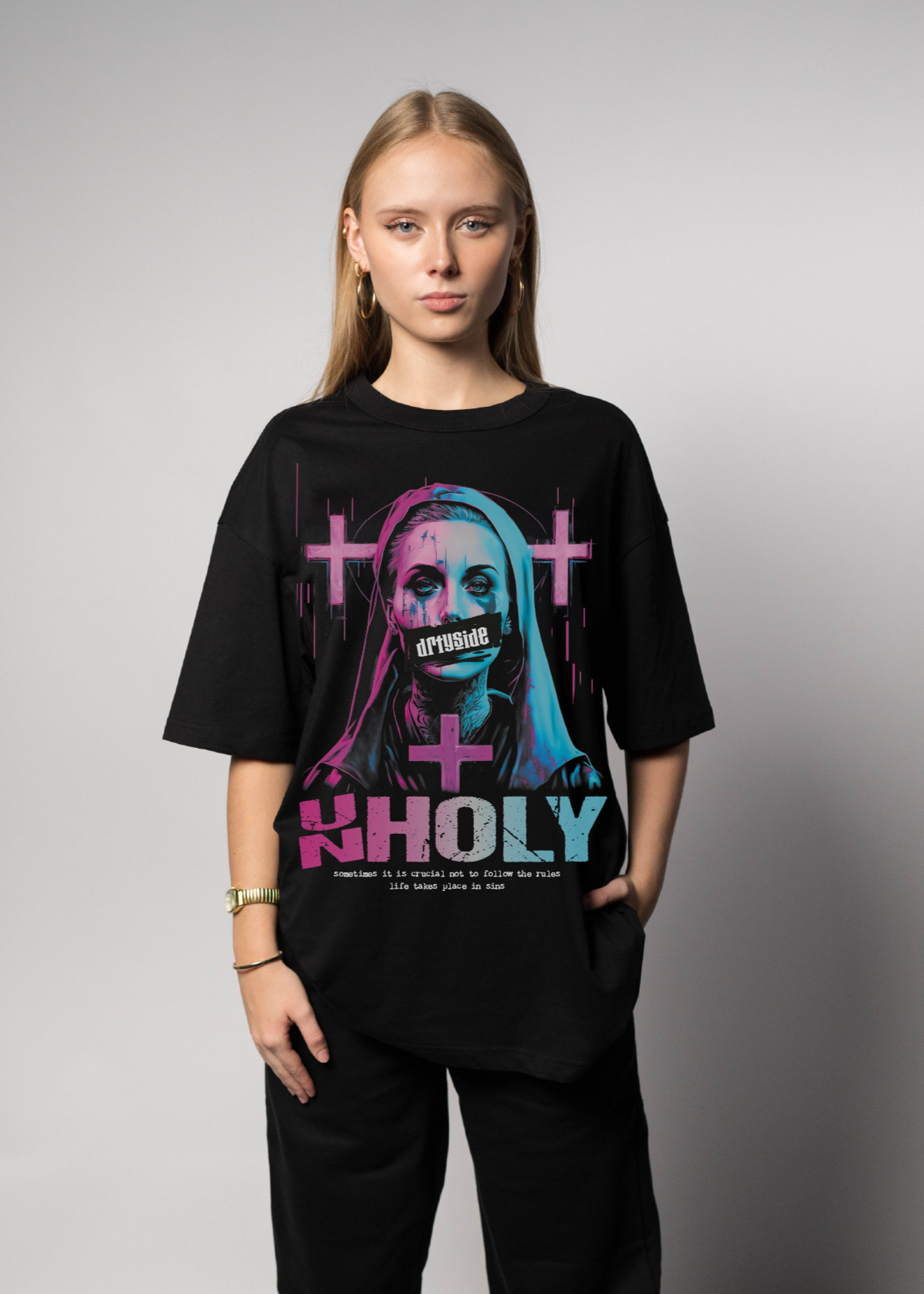 BIO BOXY TEE - UNHOLY