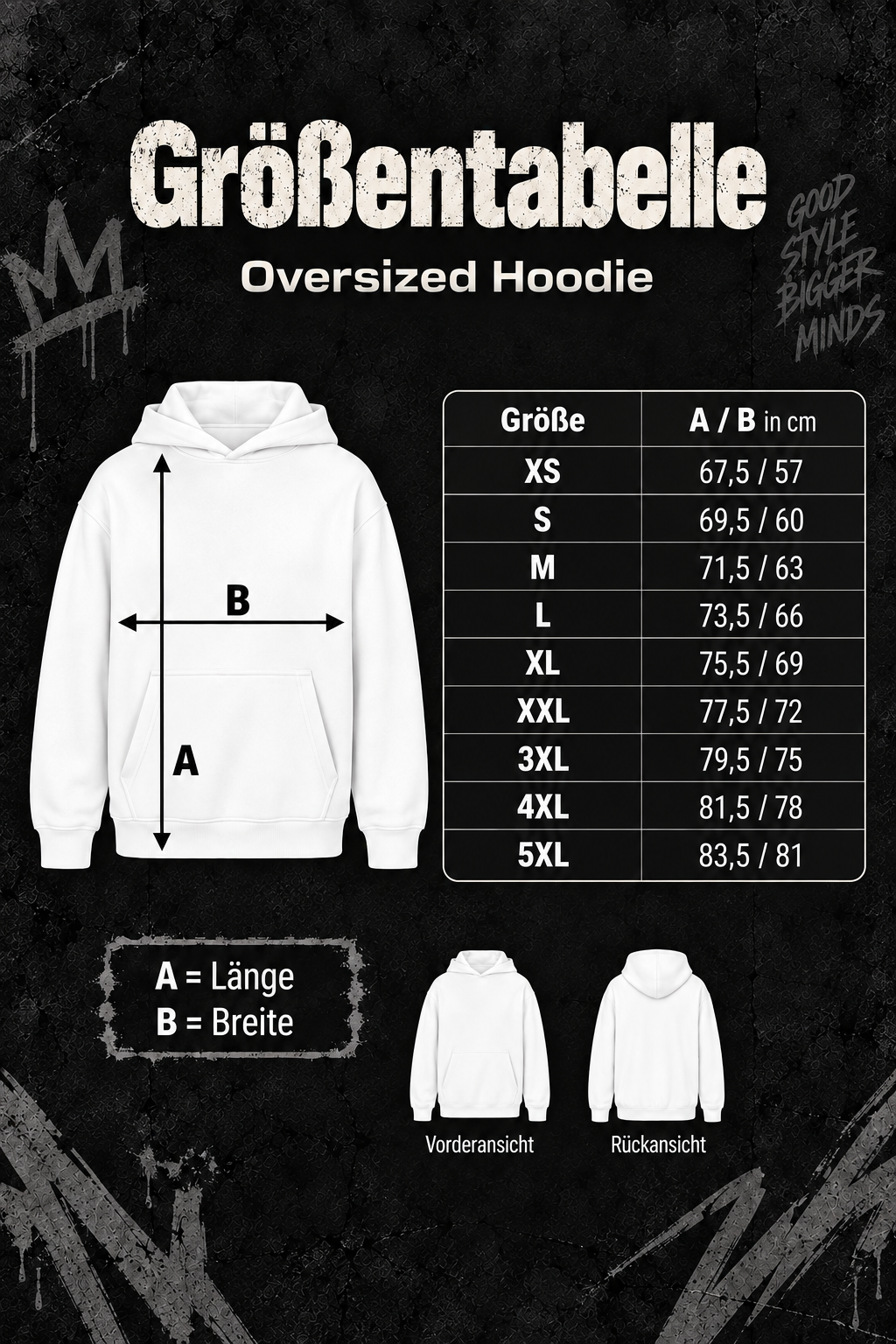 OVERSIZED HOODIE - CHILL