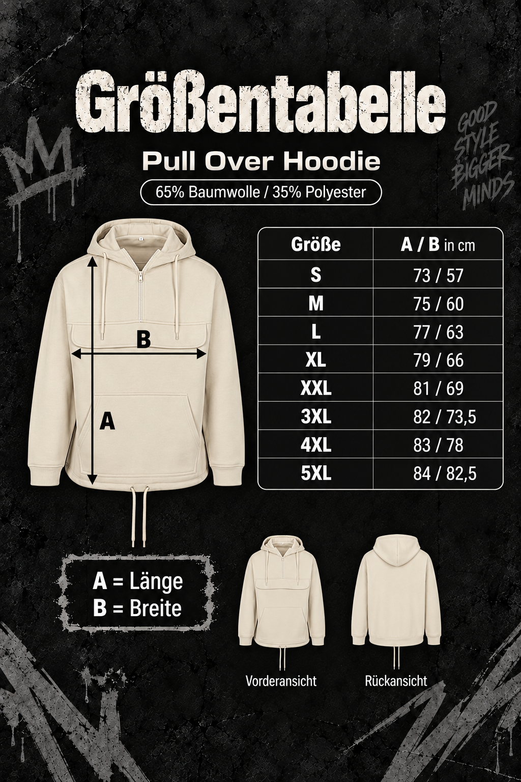 PULL OVER HOODIE - DRTYSIDE
