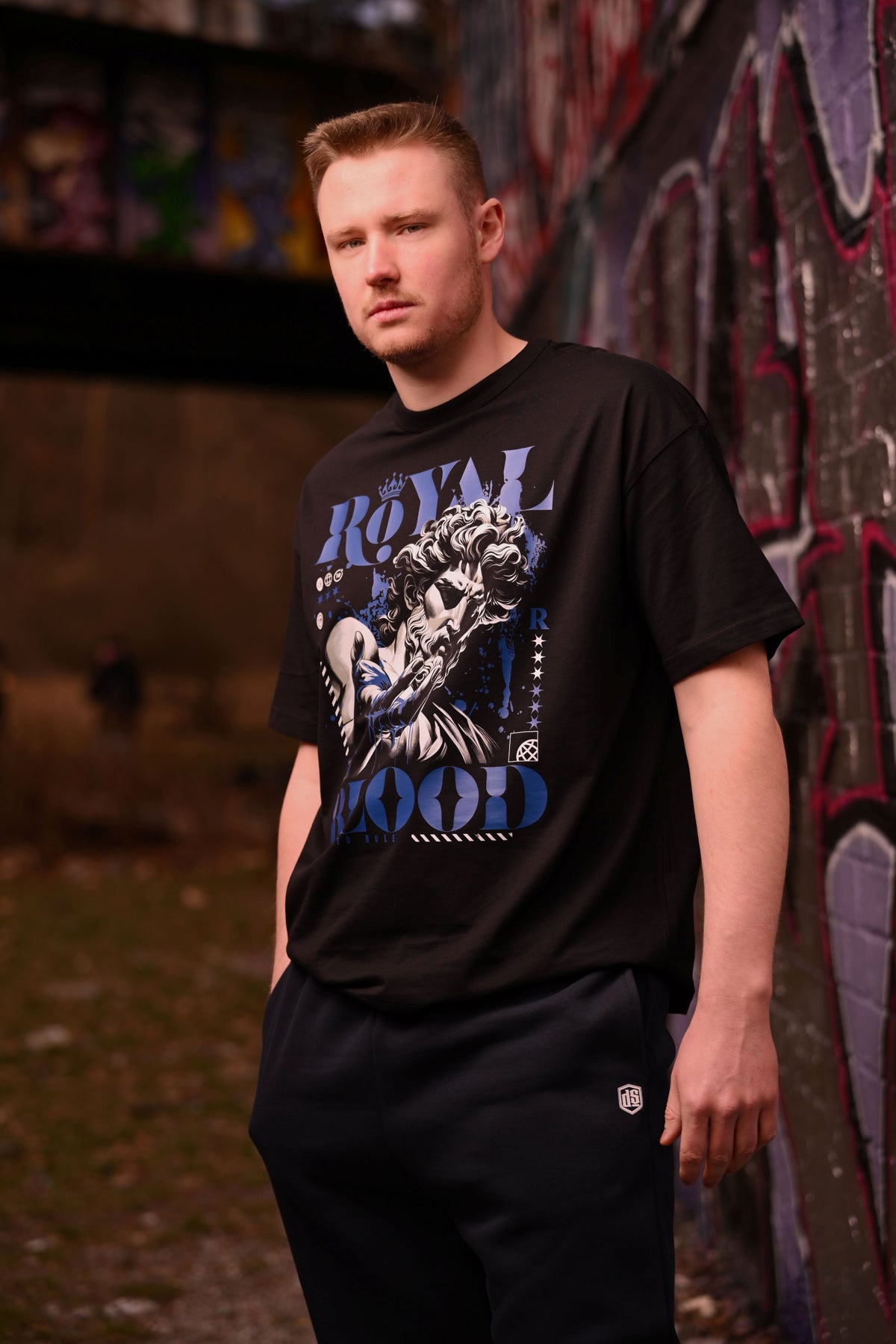 BIO BOXY TEE - ROYAL BLOOD