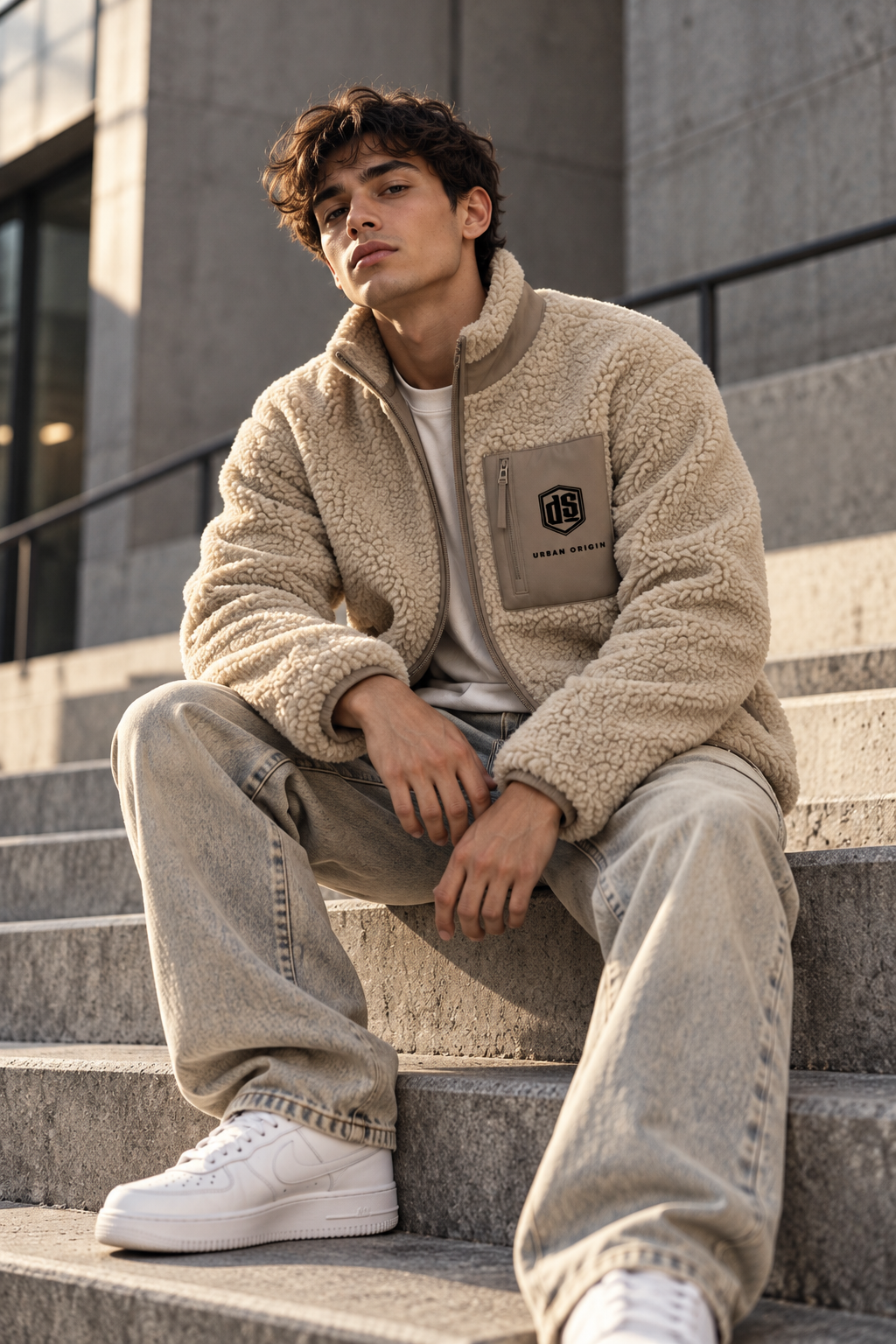 SHERPA JACKET - URABN ORIGIN