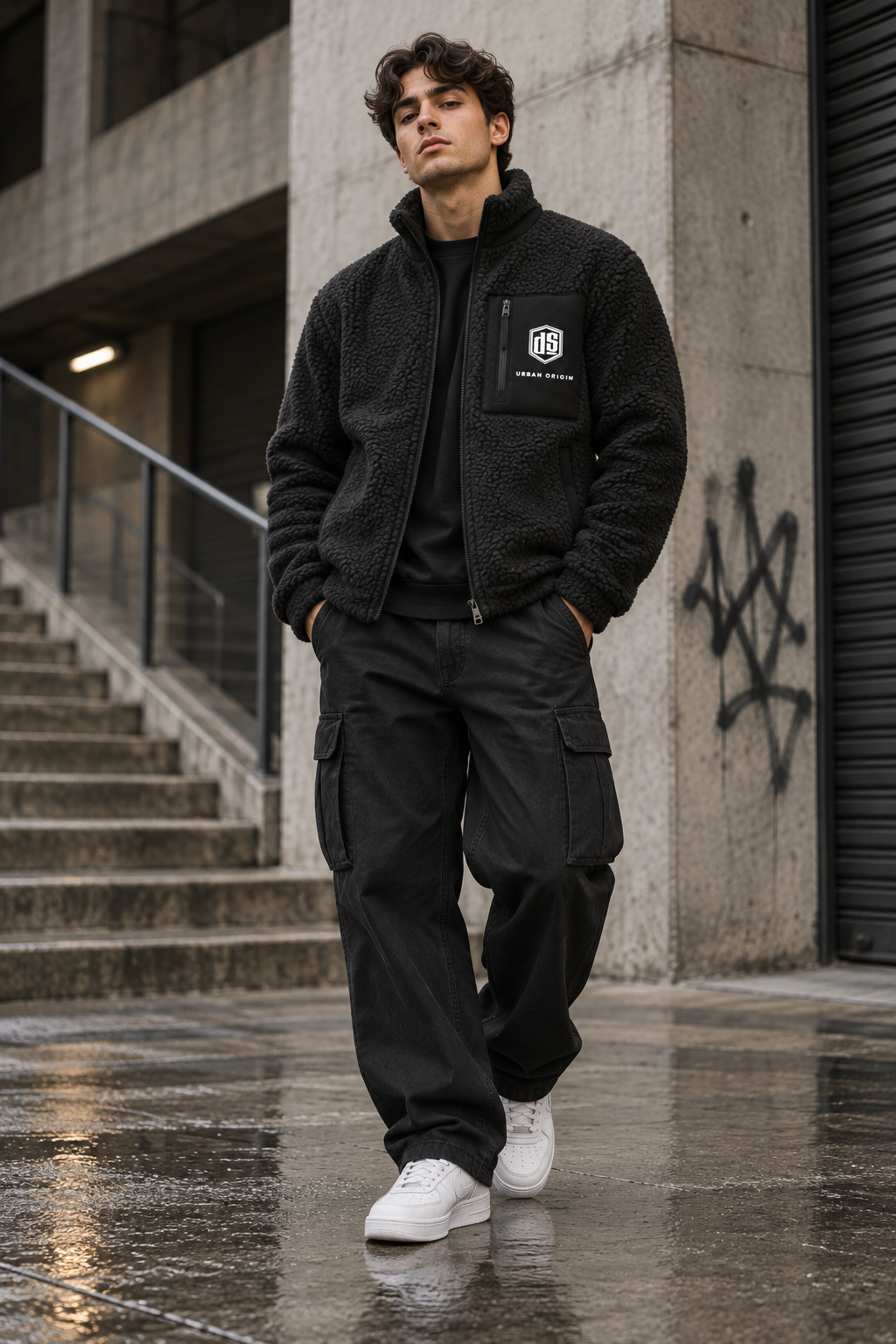 SHERPA JACKET - URABN ORIGIN