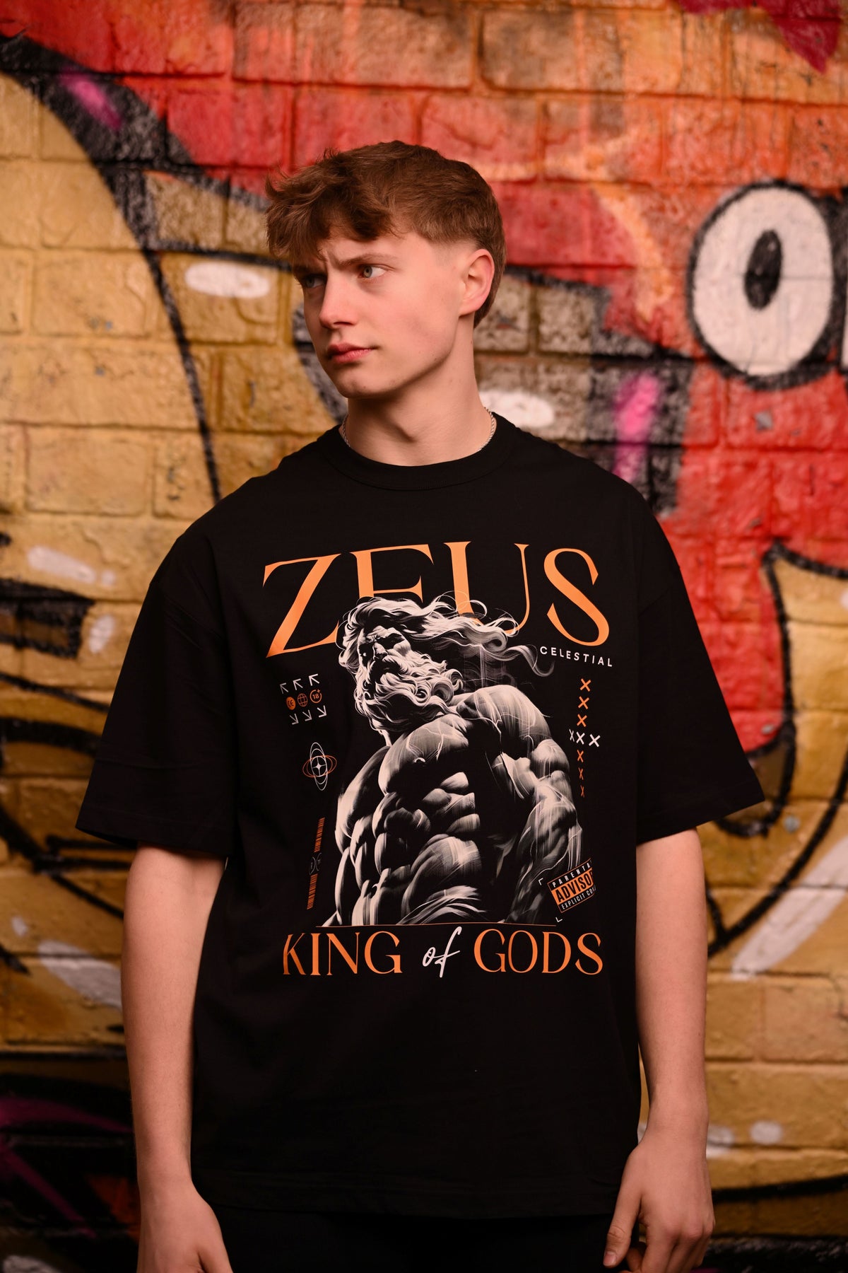 BIO BOXY TEE - ZEUS - KING OF GODS