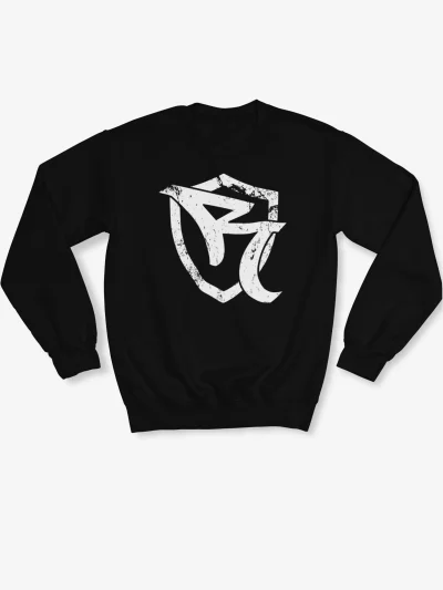 BIO CREWNECK - ROKKAZ LOGO DISTRESSED