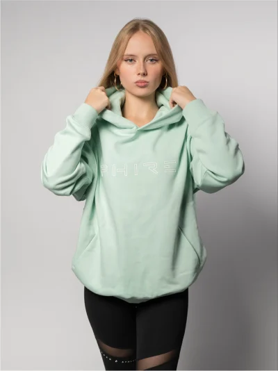 MODERN OVERSIZED HOODIE - MINT