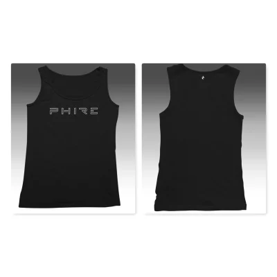 LADIES FITTED TANKTOP - OUTLINES