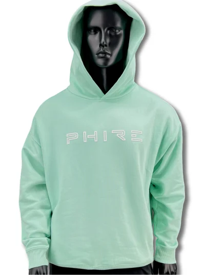 PHIRE OVERSIZED HOODIE - MINT