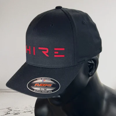 FLEXFIT CAP – PHIRE BLACK/RED