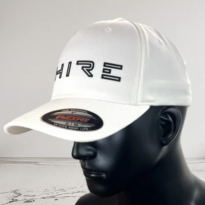 FLEXFIT CAP – PHIRE WHITE/BLACK