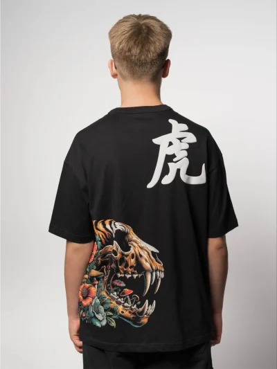 HEAVY OVERSIZE TEE - DEATH TIGER