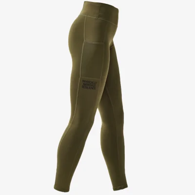 LADIES KOMPRESSION LEGGINGS - KHAKI