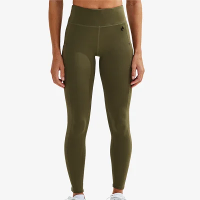 LADIES KOMPRESSION LEGGINGS - KHAKI