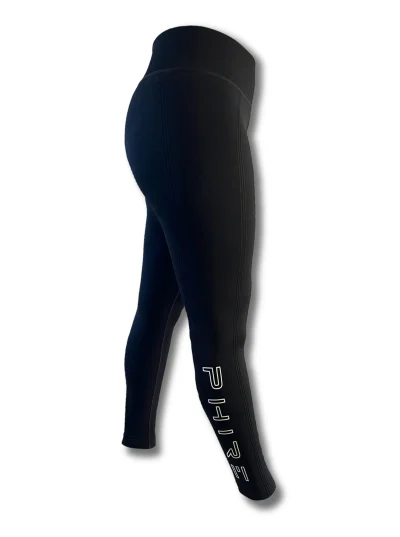 LADIES POCKET LEGGINGS - BLACK