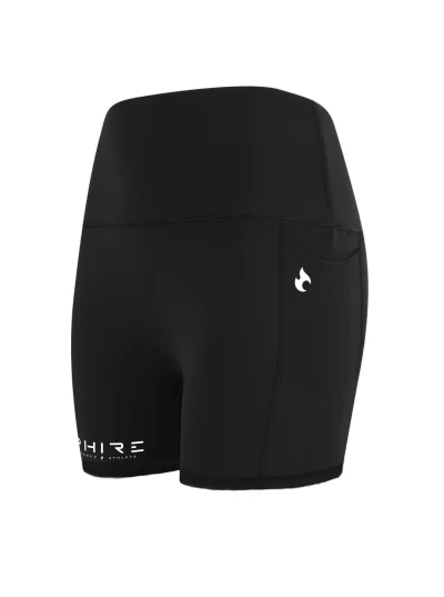 LADIES POCKET SHORTS - BLACK