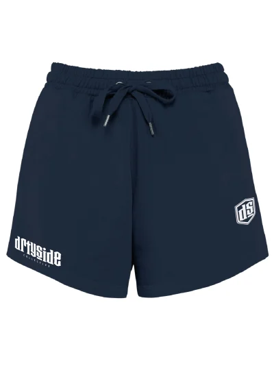 LADIES SHORTS - FRENCH TERRY - NAVY