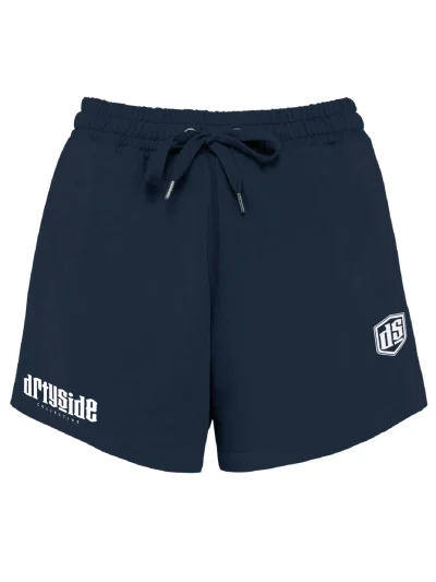 LADIES SHORTS - FRENCH TERRY - NAVY