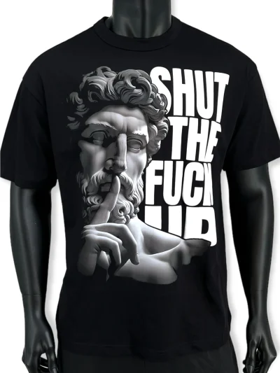 SHUT THE F* UP - HEAVY OVERSIZE TEE