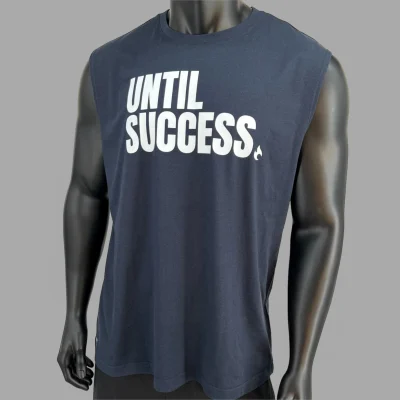 MEN'S SLEEVELESS SHIRT - UNTIL SUCCESS