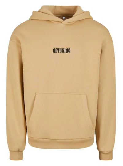 COZY OVERSIZED HOODIE - DARK BEIGE