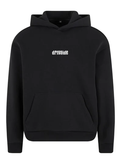 COZY OVERSIZED HOODIE - BLACK