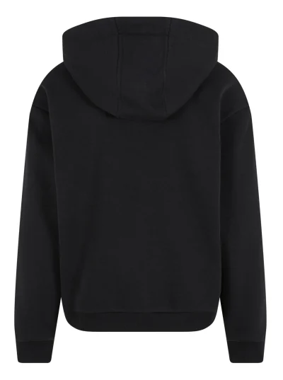 COZY OVERSIZED HOODIE - BLACK