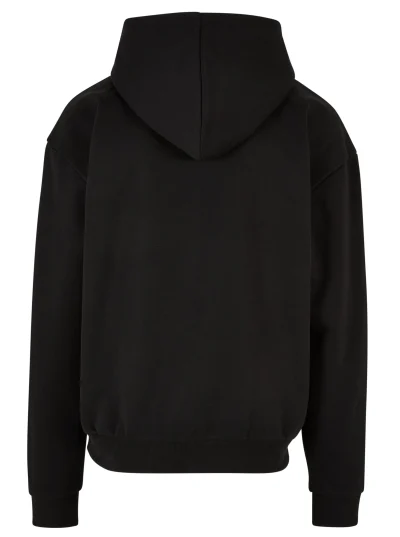 HEAVY OVERSIZED HOODIE - BLACK