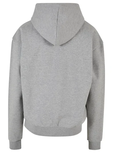 HEAVY OVERSIZED HOODIE - HEATHER GREY