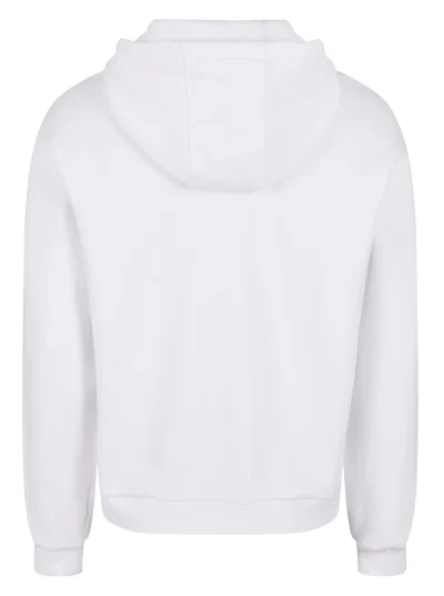 COZY OVERSIZED HOODIE - WHITE