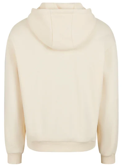 COZY OVERSIZED HOODIE - WHITESAND