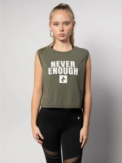 CROP TANKTOP - NEVER ENOUGH