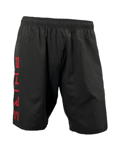 PERFORMANCE SHORTS - PHIRE - black-red