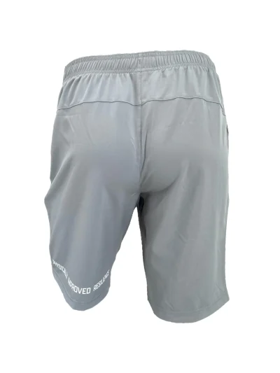 PERFORMANCE SHORTS - GREY + WHITE