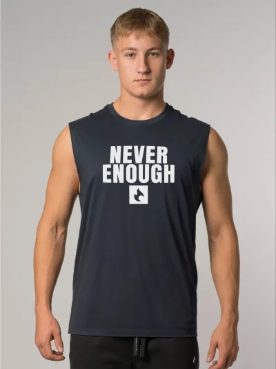 SLEEVELESS SHIRT - NEVER ENOUGH