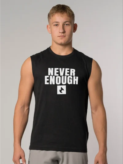 SLEEVELESS SHIRT - NEVER ENOUGH