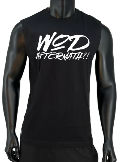 MEN'S SLEEVELESS SHIRT - WOD AFTERMATH?!