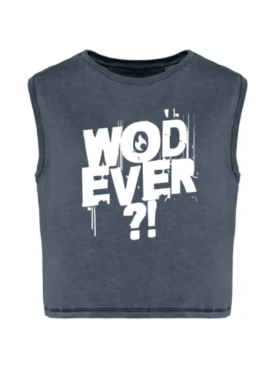 LADIES CROP TANKTOP - WOD EVER?!